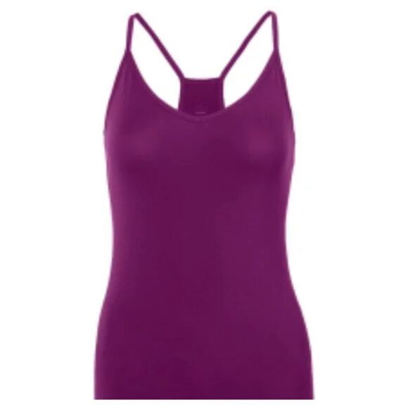 NWT New Cabi Women's Racer Back Purple/Plum Cami Tank Top XS #4208 - Picture 1 of 6